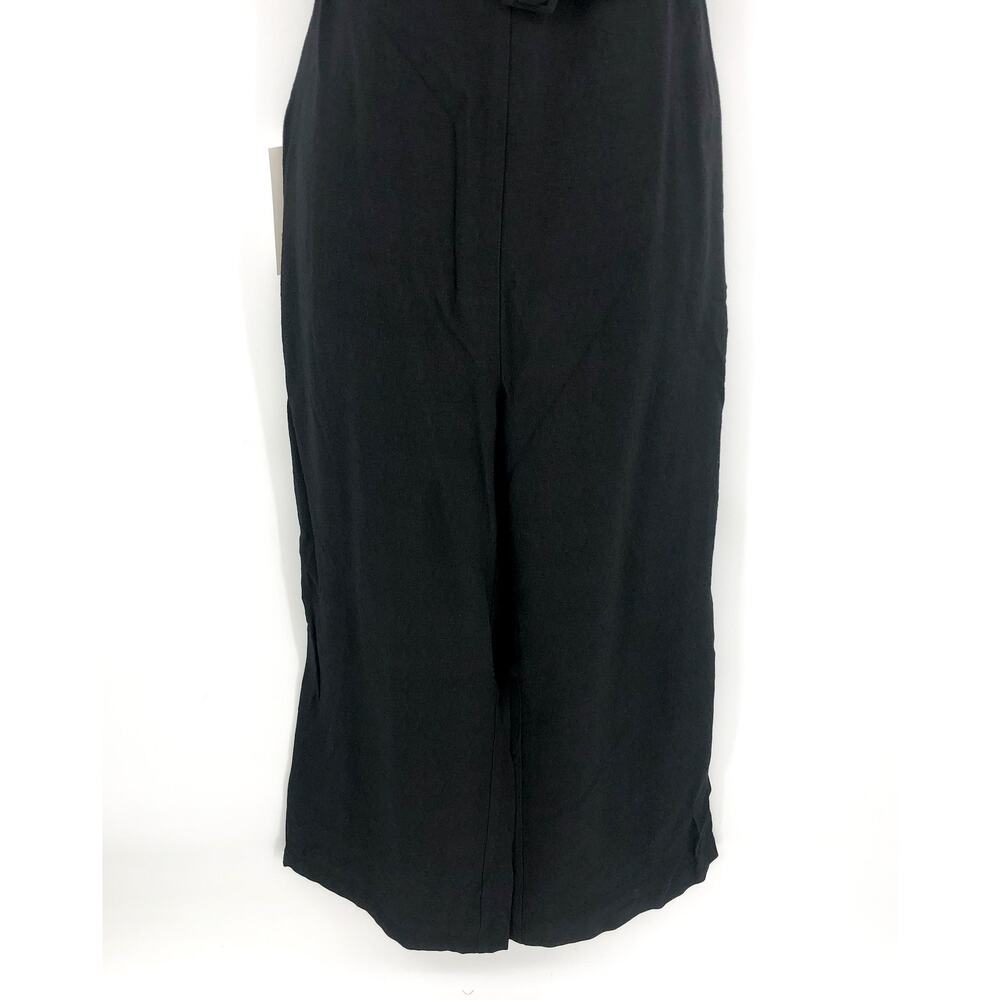 BARDOT Women's Belted Jumpsuit US 4 XS Black Cut Out Sleeveless NWT - Picture 8 of 15